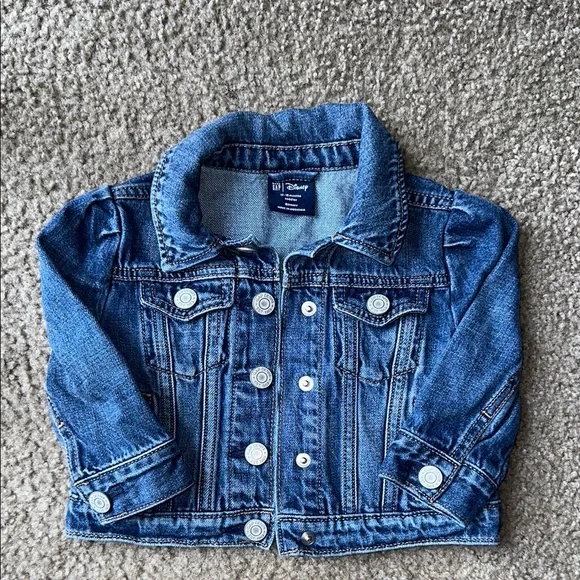 GAP Diney Blue Jean Jacket with Vintage Look - Picture 2 of 6